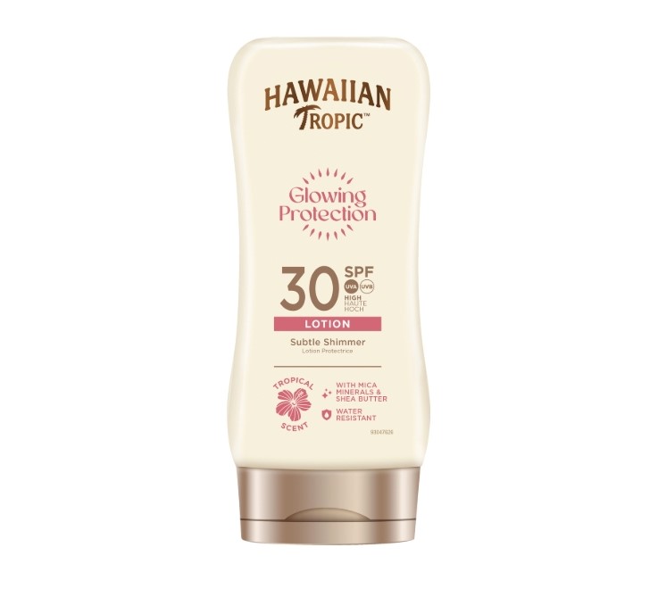 HAWAIIAN TROPIC lotion solaire glowing protection