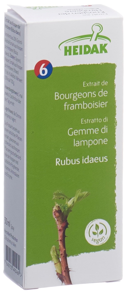 HEIDAK bourgeon rubus idaeus, image 2 sur 2