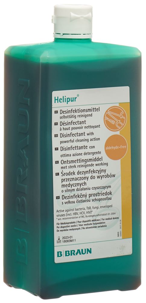 HELIPUR nettoyant désinfect instruments, image principale