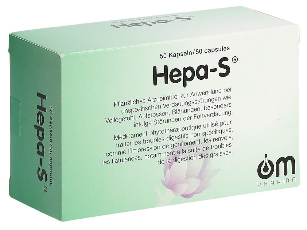 HEPA-S caps blist 50 pce, image principale