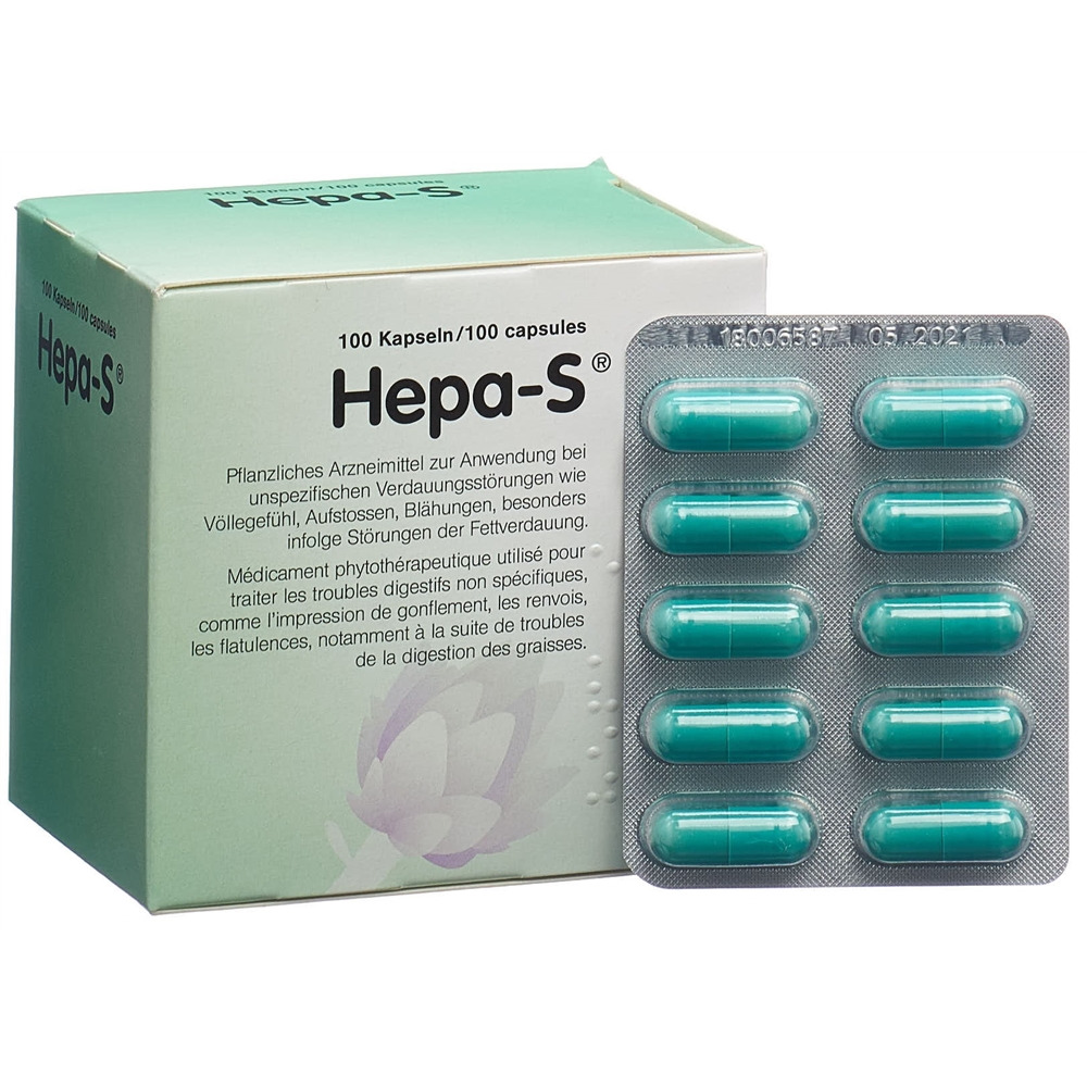 HEPA-S Kaps Blist 100 Stk, Hauptbild