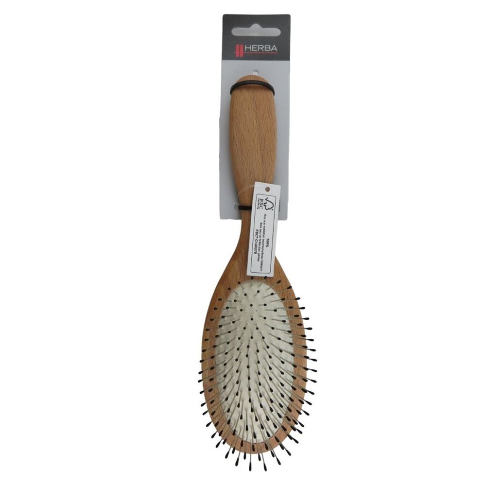 HERBA brosse à cheveux pointes métalliques