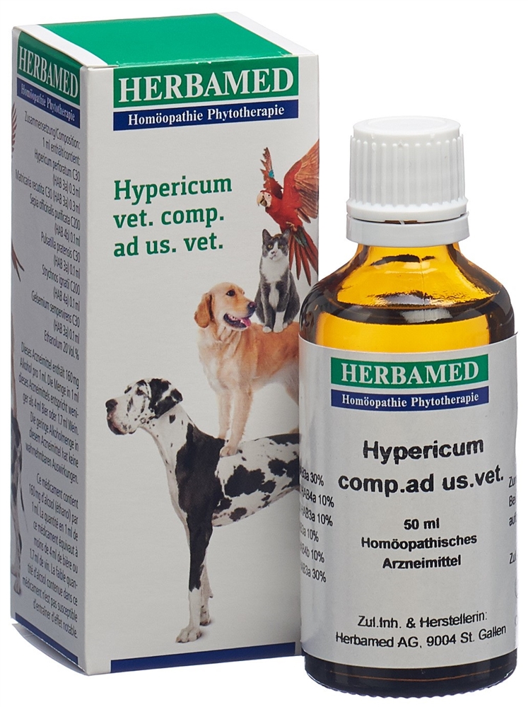 HERBAMED hypericum vet. comp., image 2 sur 3