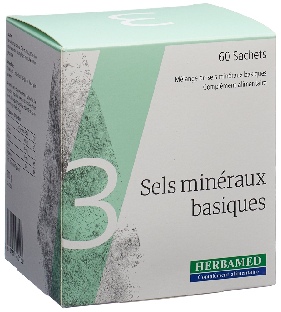 HERBAMED Sels minéraux basiques III, image 2 sur 3