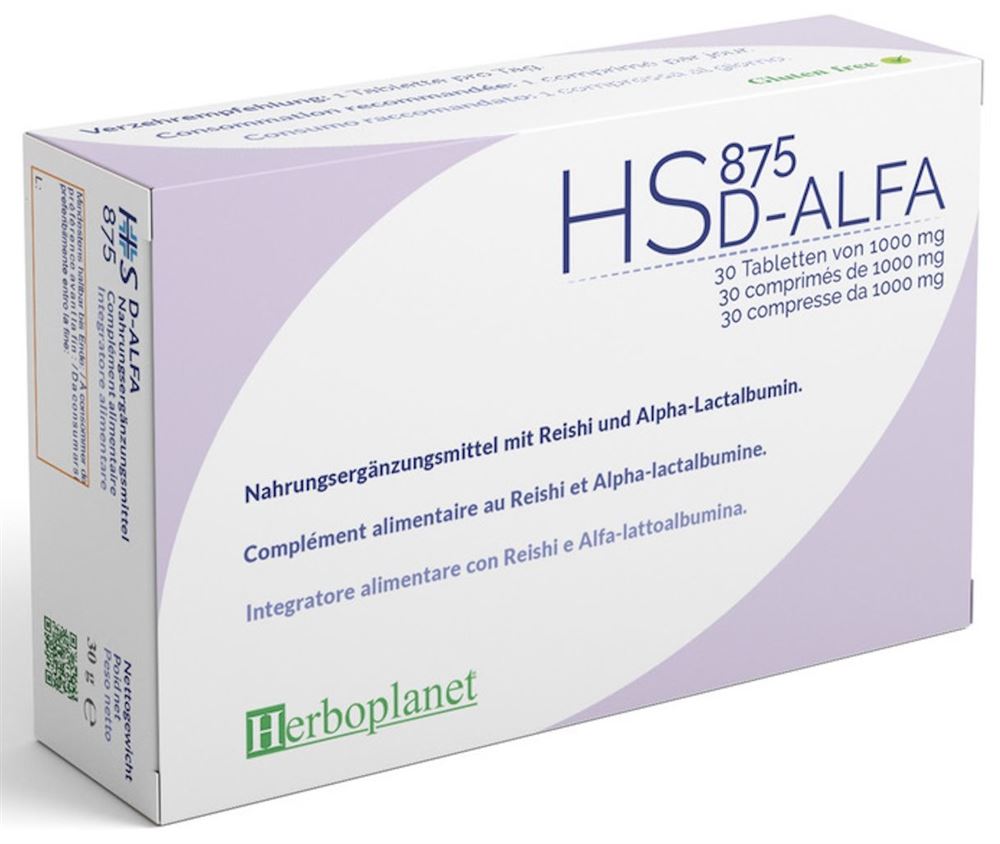 HERBOPLANET HS 875 D-ALFA 1000 mg, image principale