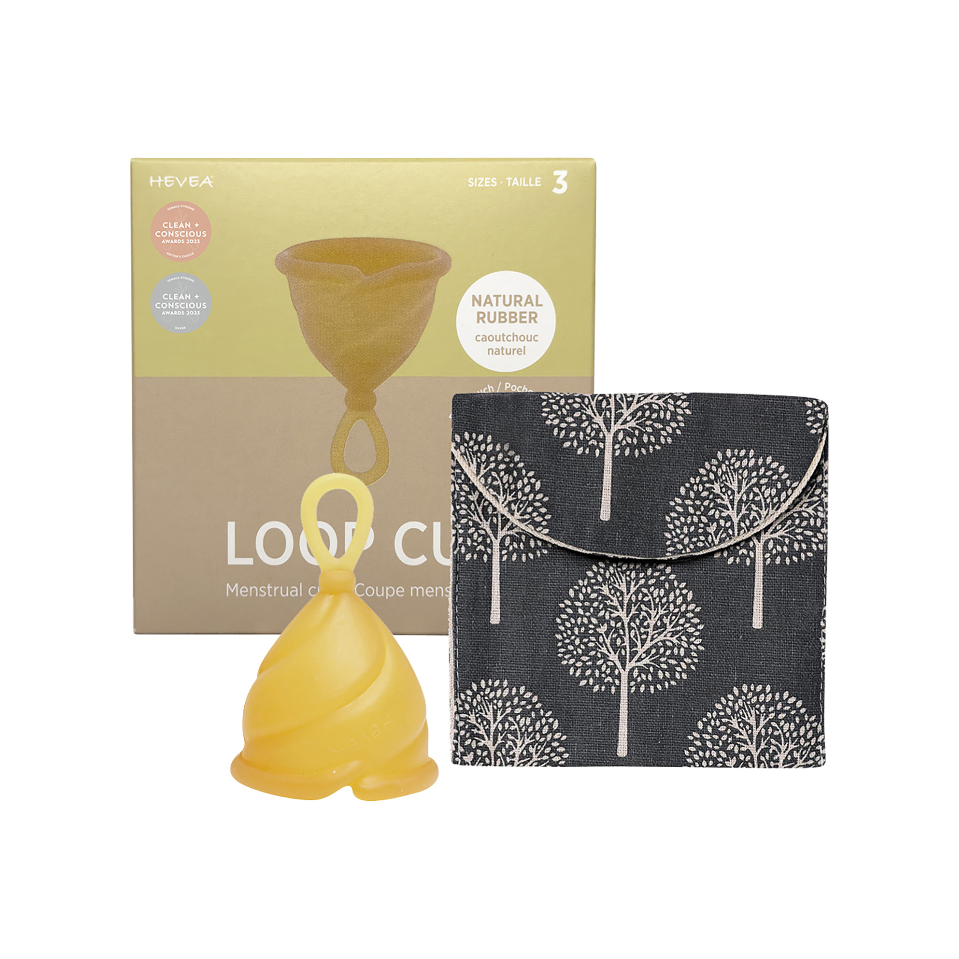 HEVEA LOOP Menstrual Cup, Hauptbild