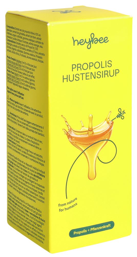HEYBEE Propolis sirop contre la toux