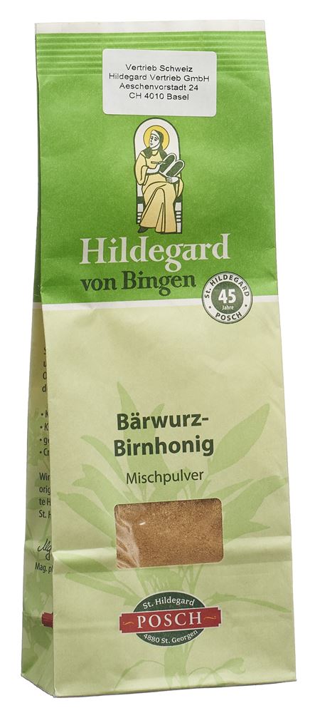 Hildegard Posch Poudre mélangée de gentiane et de miel de poire