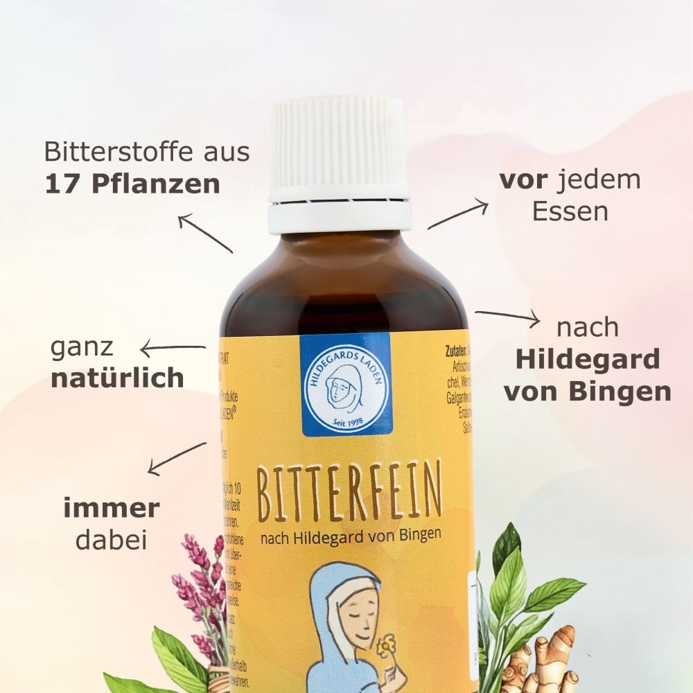 HILDEGARDS LADEN Bitterfein Kräuterbitter-Tropfen, Bild 2 von 3