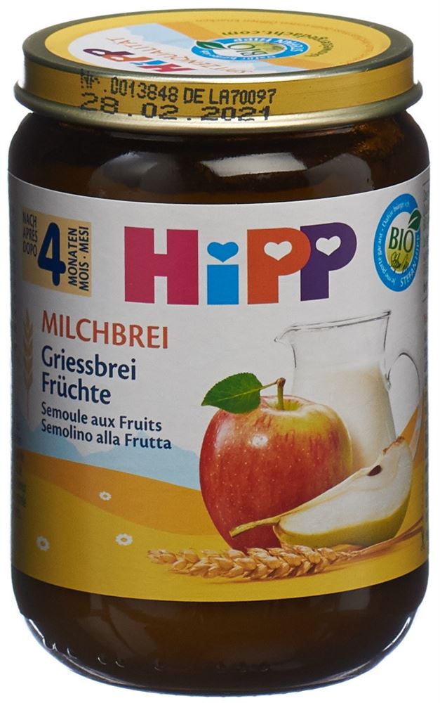 Hipp Milchbrei Griessbrei