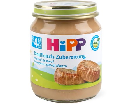 Hipp Rindfleisch Zubereitung, Hauptbild