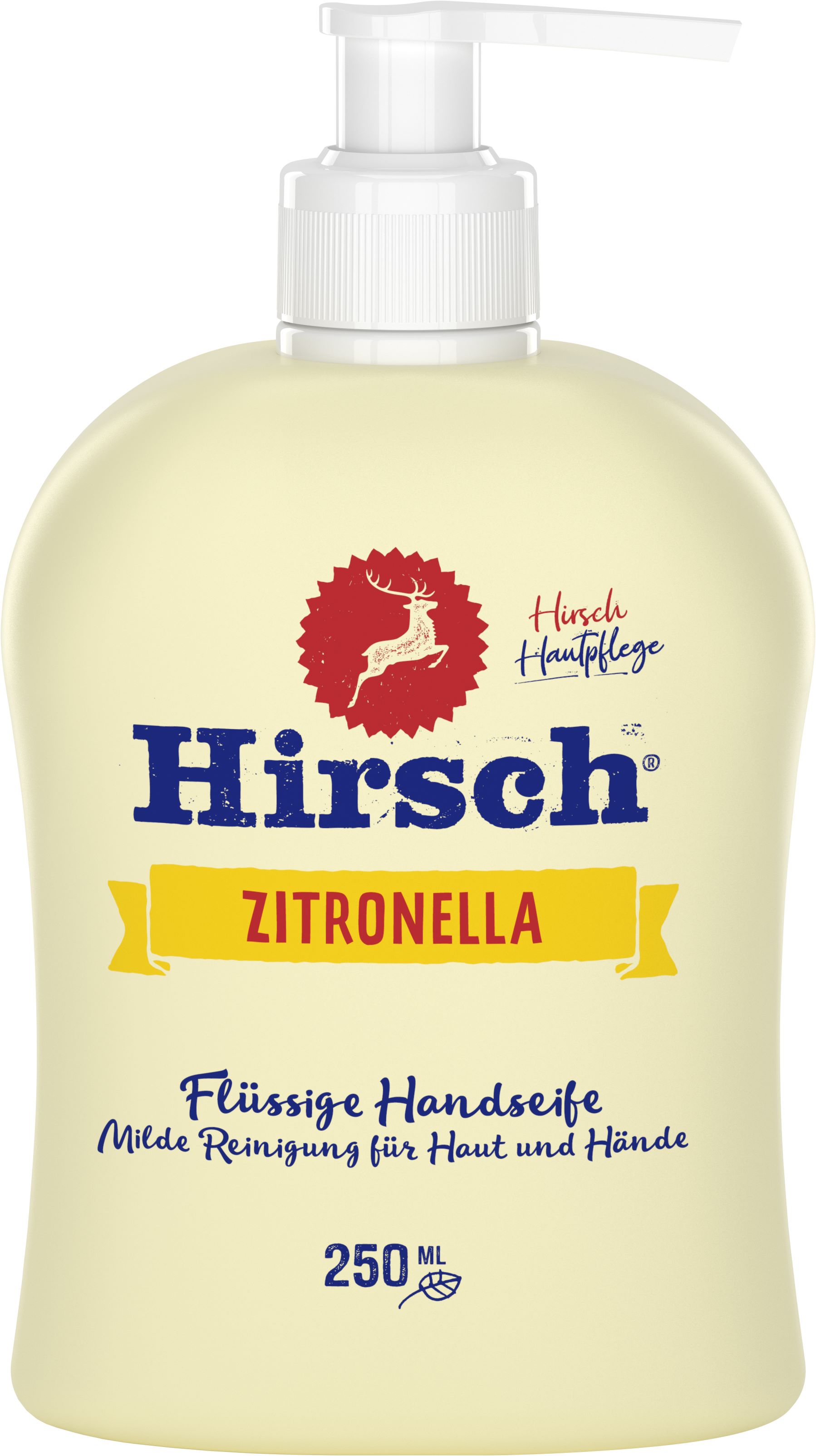 Hirsch Zitronella Flüssigseife, image principale
