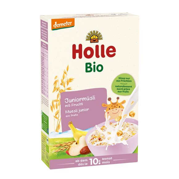 HOLLE Bio-Muesli Juniors aux 3 céréales