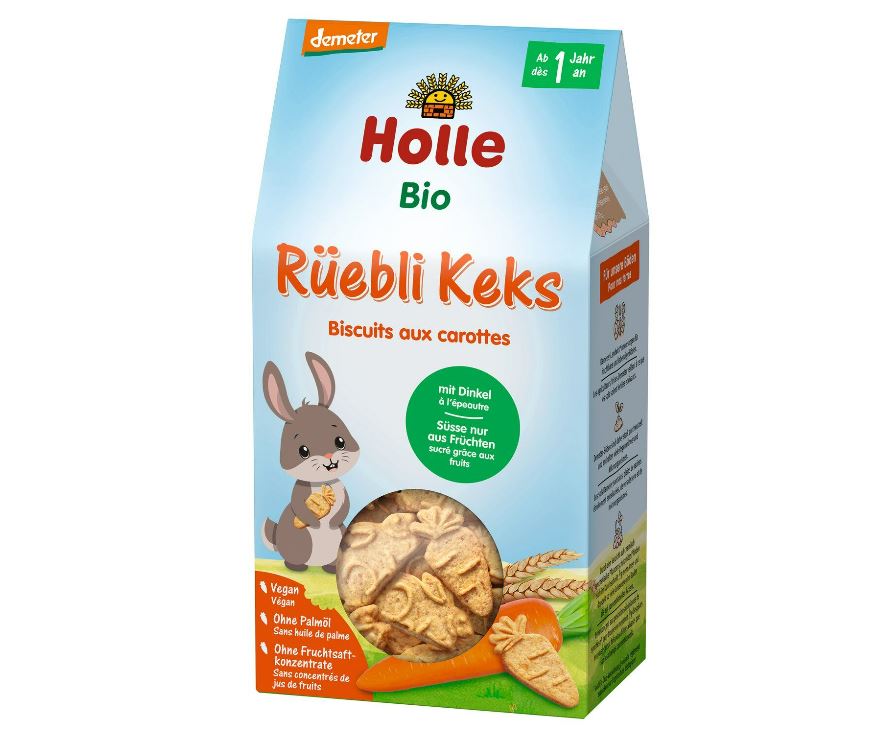 HOLLE Biscuits aux carottes bio