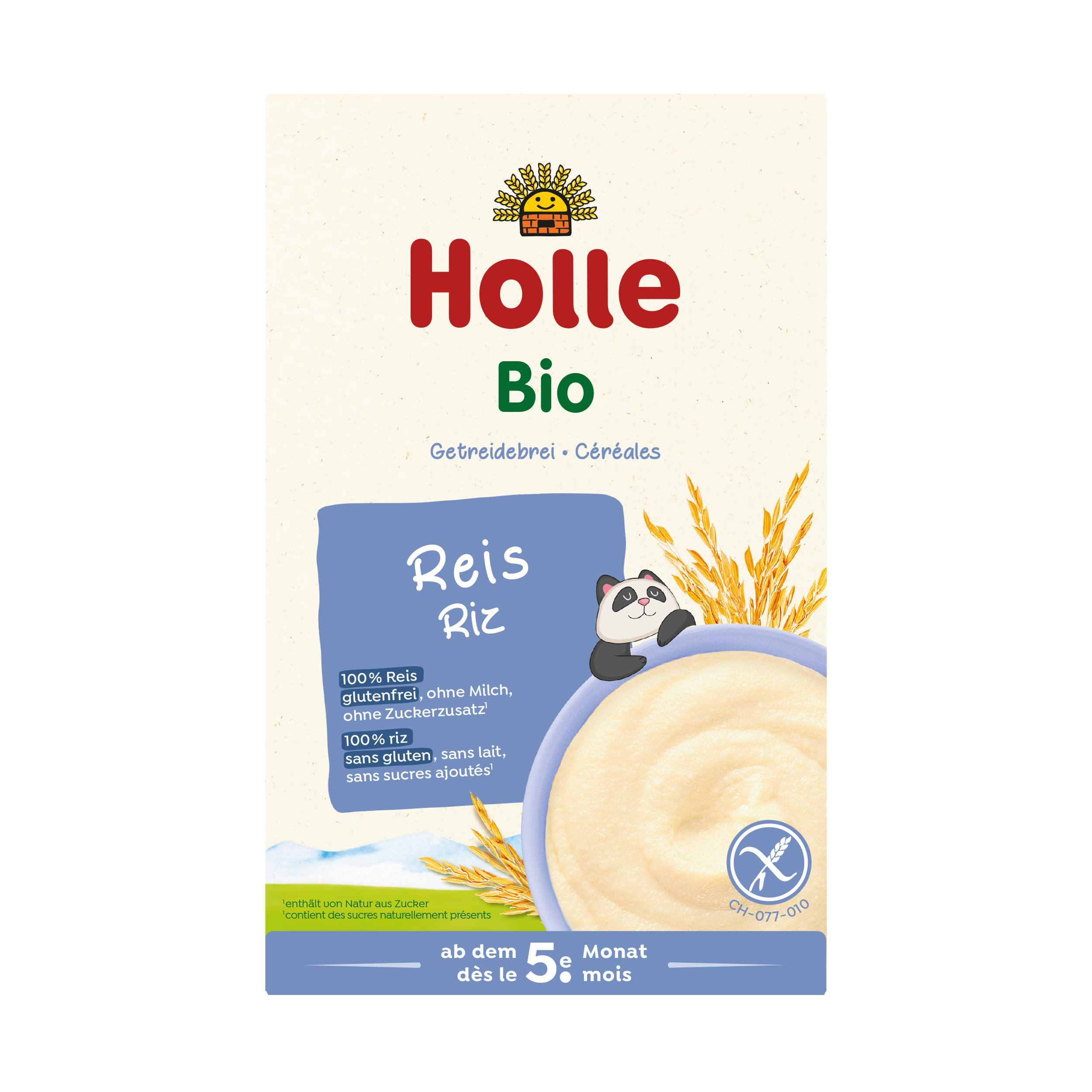 HOLLE bouillie crème de riz