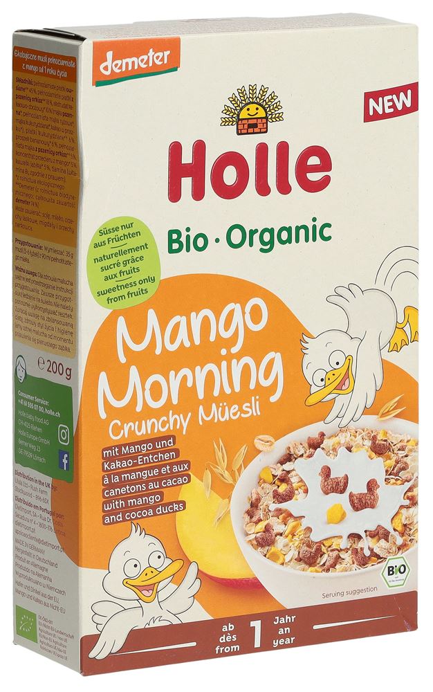 HOLLE morning crunchy muesli