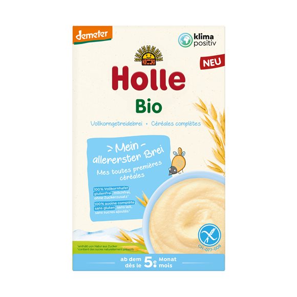 HOLLE Vollkorngetreidebrei, Hauptbild