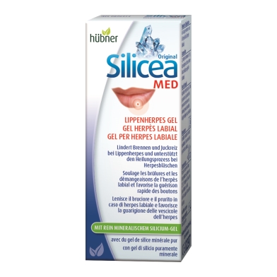 HUEBNER silicea herpès labial gel