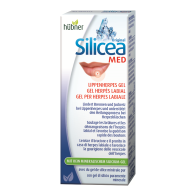 HUEBNER Silicea Lippenherpes-Gel