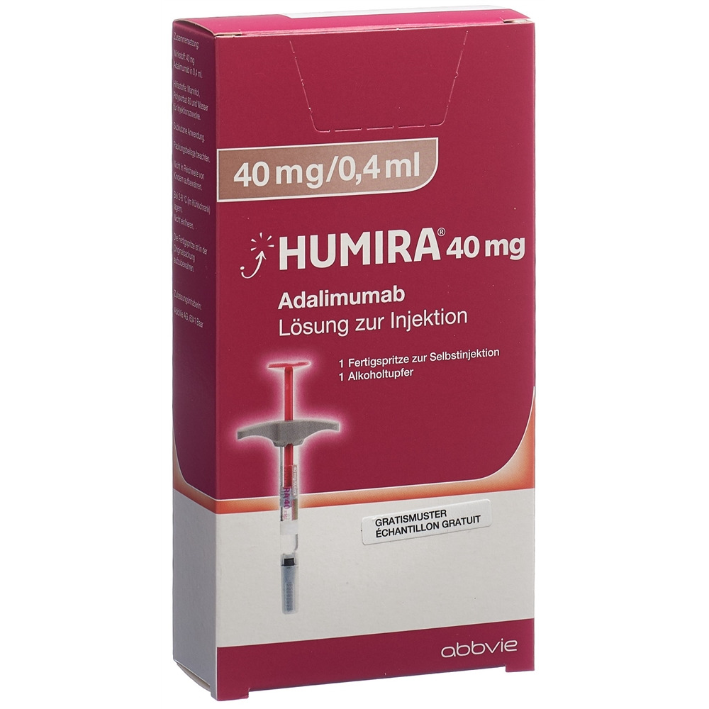 HUMIRA Inj Lös 40 mg/0.4ml Fertigspritze Fertspr 0.4 ml