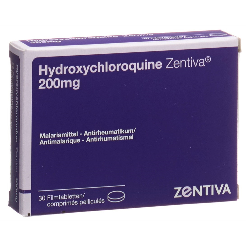 HYDROXYCHLOROQUINE Zentiva 200 mg, Hauptbild