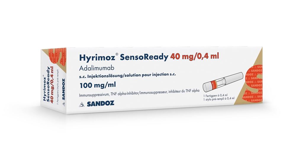 HYRIMOZ SensoReady 40 mg/0.4ml, Hauptbild