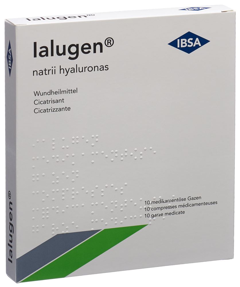 IALUGEN gaze médicinale, image principale