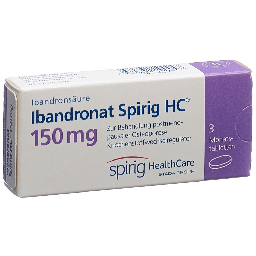 IBANDRONAT Spirig HC 150 mg, Hauptbild