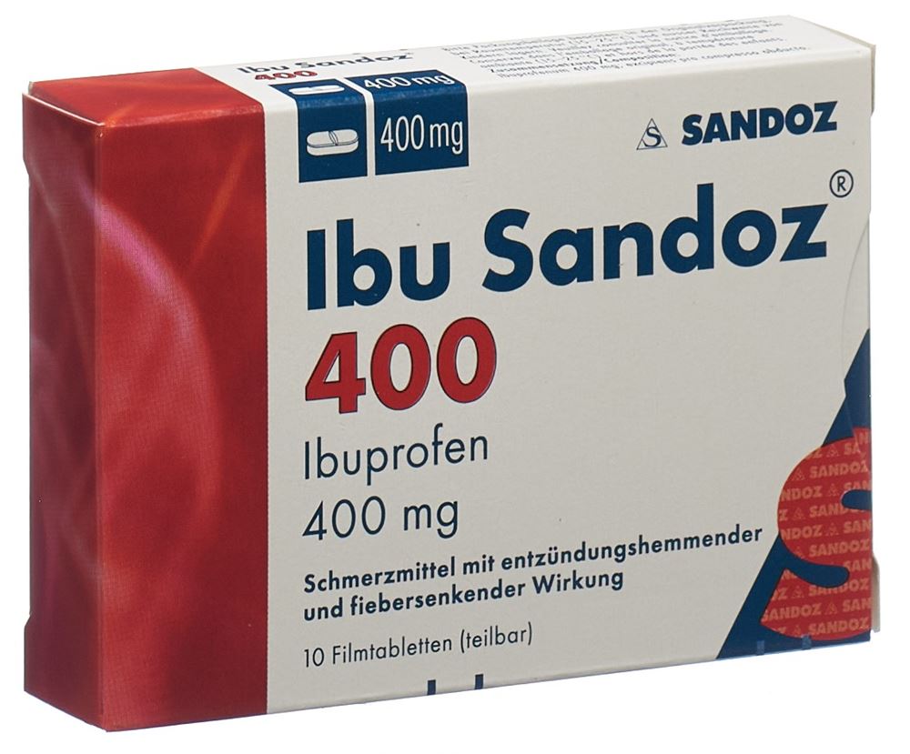 IBU Sandoz 400 mg, Hauptbild