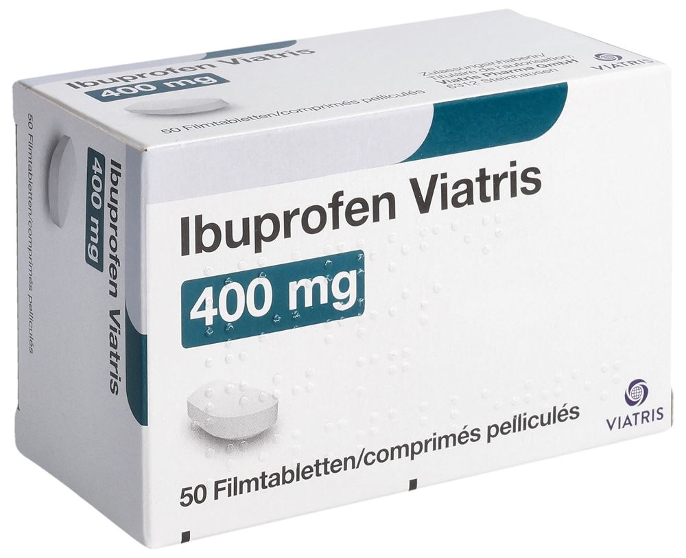 IBUPROFENE Viatris 400 mg, Hauptbild