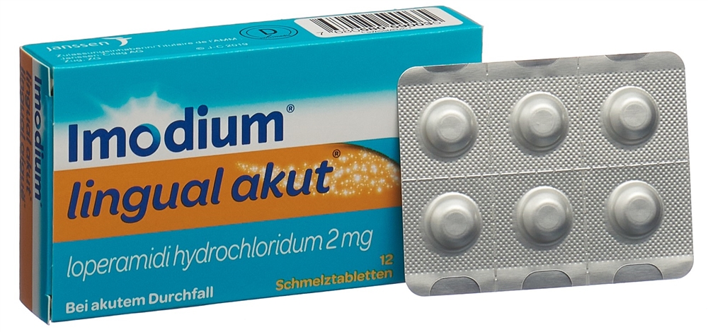 IMODIUM lingual aiguë 2 mg, image 2 sur 4