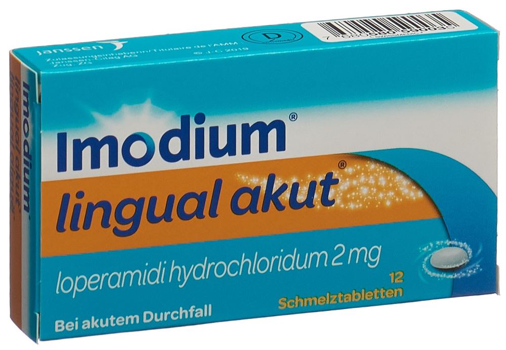 IMODIUM lingual aiguë 2 mg