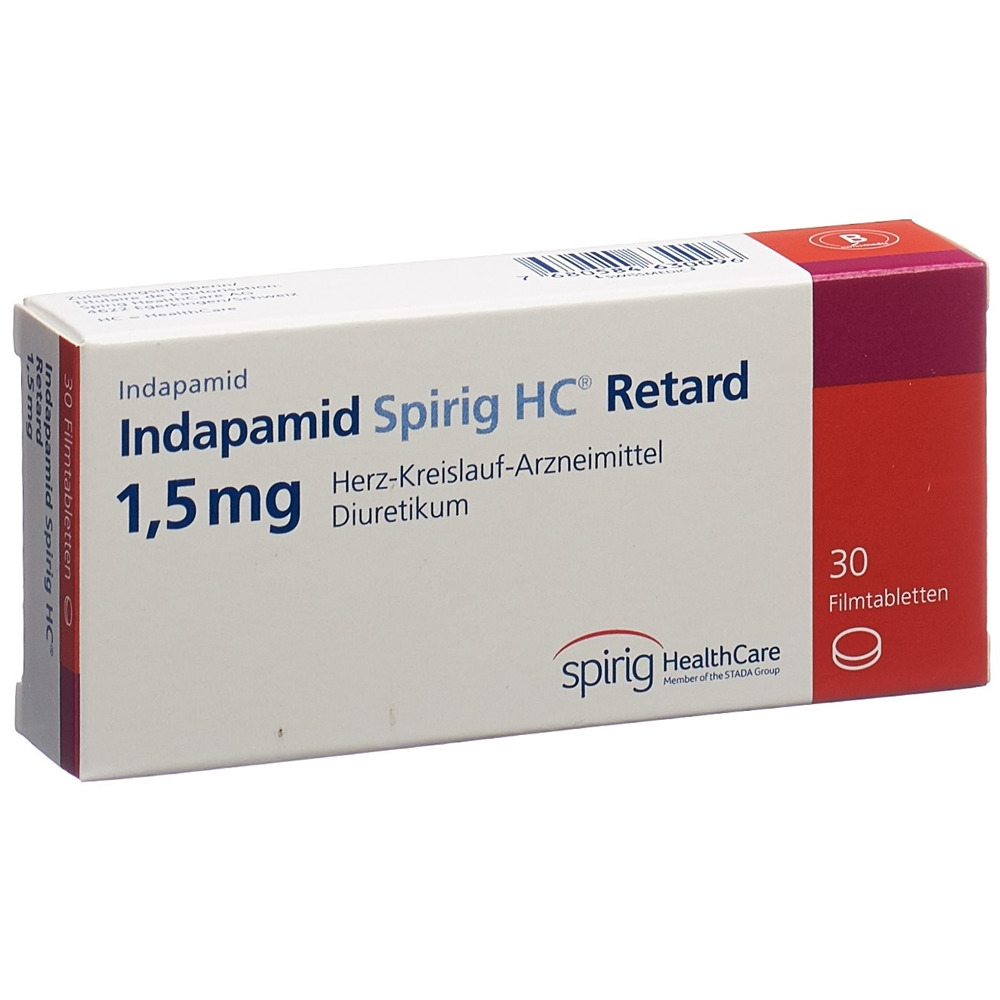 INDAPAMIDE Spirig HC 1.5 mg, image principale