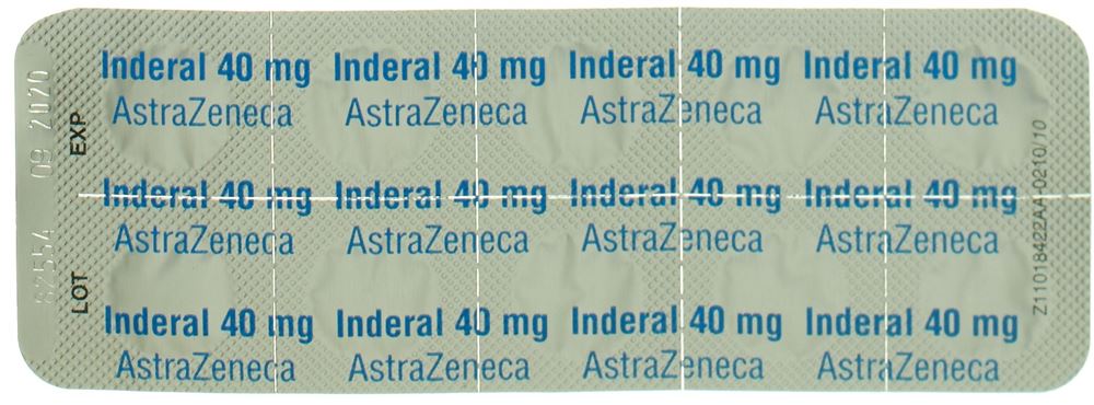 INDERAL Filmtabl 40 mg Blist 50 Stk, Bild 3 von 3