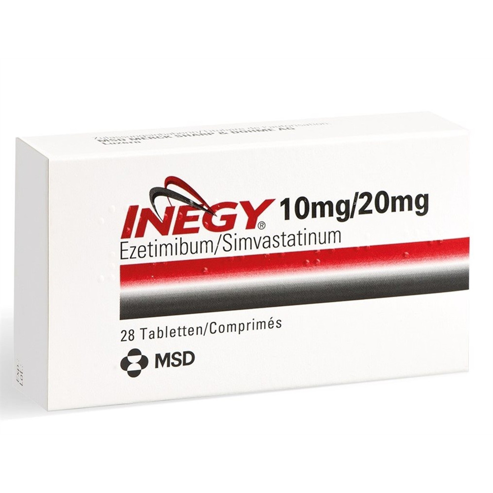 INEGY cpr 10/20 mg blist 28 pce, image principale