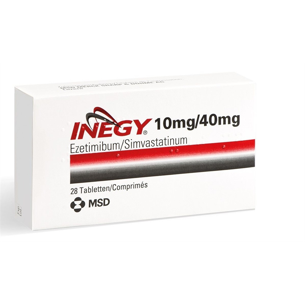 INEGY cpr 10/40 mg blist 28 pce, image principale