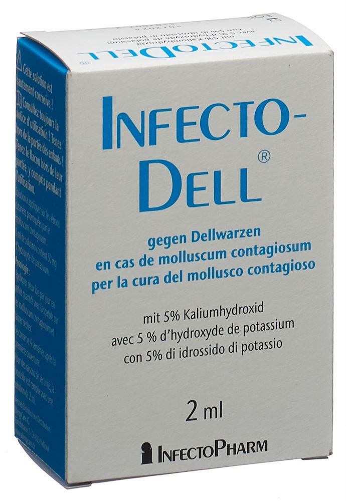 INFECTODELL en cas de molluscum contagiosum