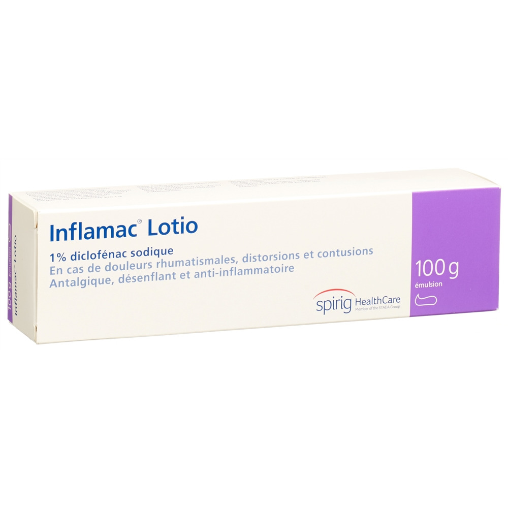 INFLAMAC Lotion 1 %, image 2 sur 2