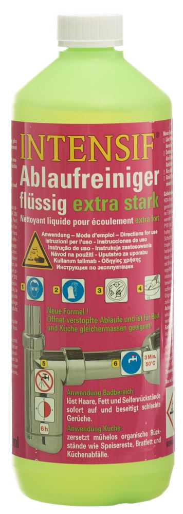 INTENSIF nettoyant liquide écoulement