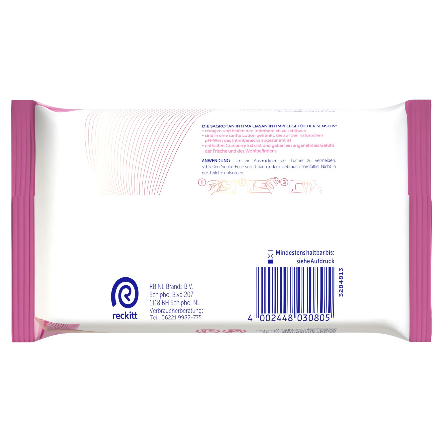 Intima Liasan lingettes de soin intime, image 2 sur 2