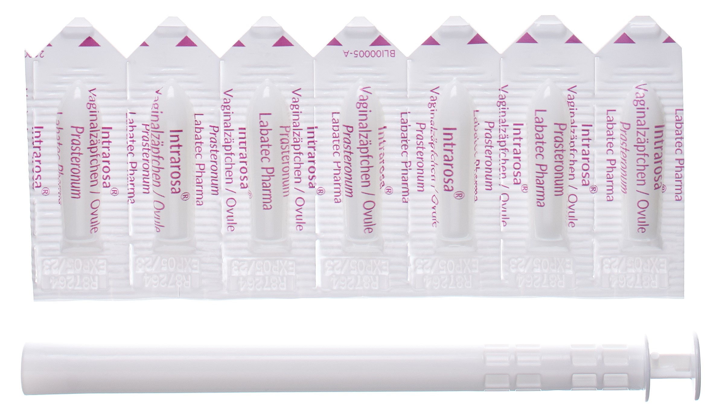 INTRAROSA supp vag 6.5 mg avec applicateurs blist 28 pce, image 2 sur 2