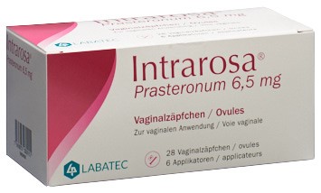 INTRAROSA supp vag 6.5 mg avec applicateurs blist 28 pce, image principale