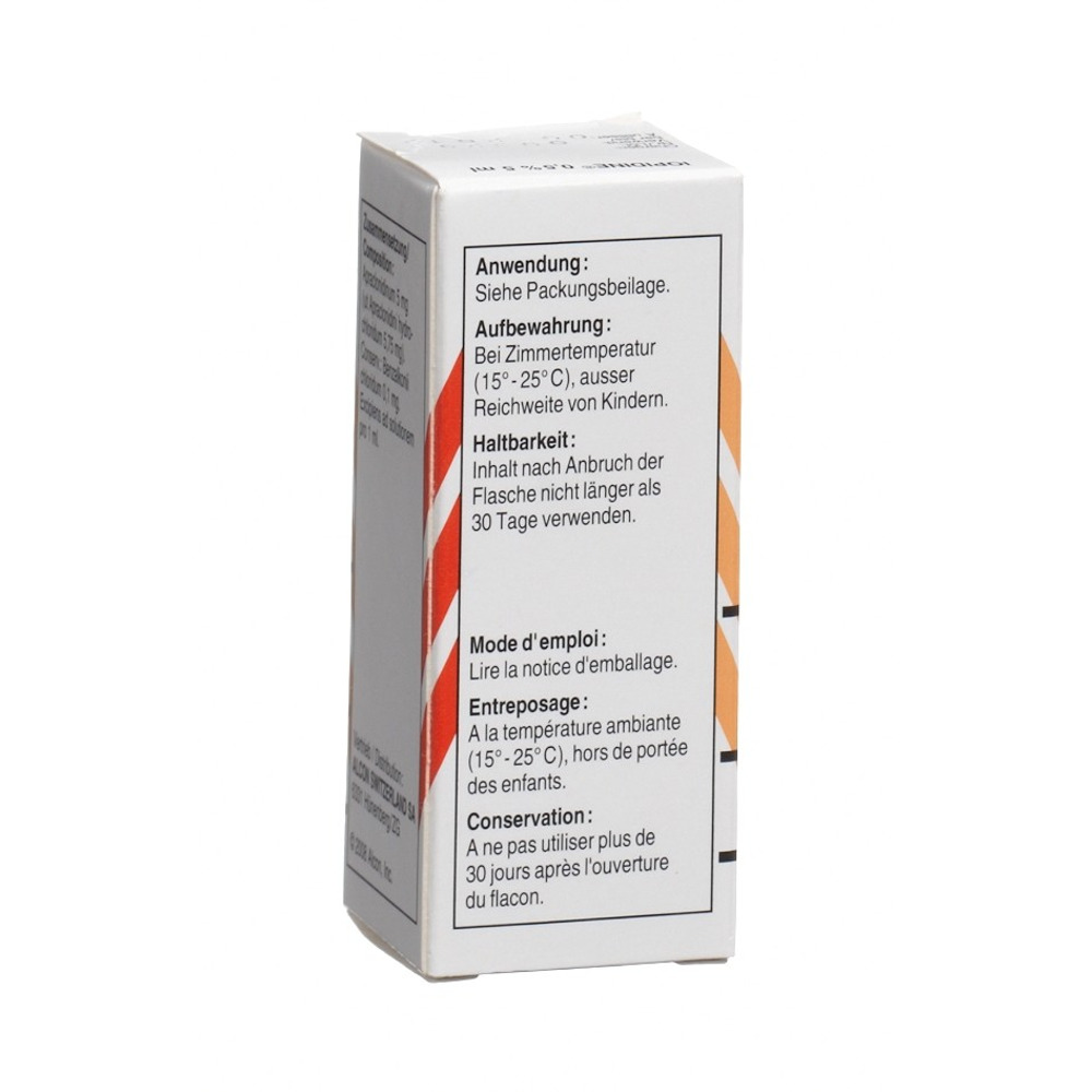 IOPIDINE Gtt Opht 0.5 % Fl 5 ml, Bild 2 von 2