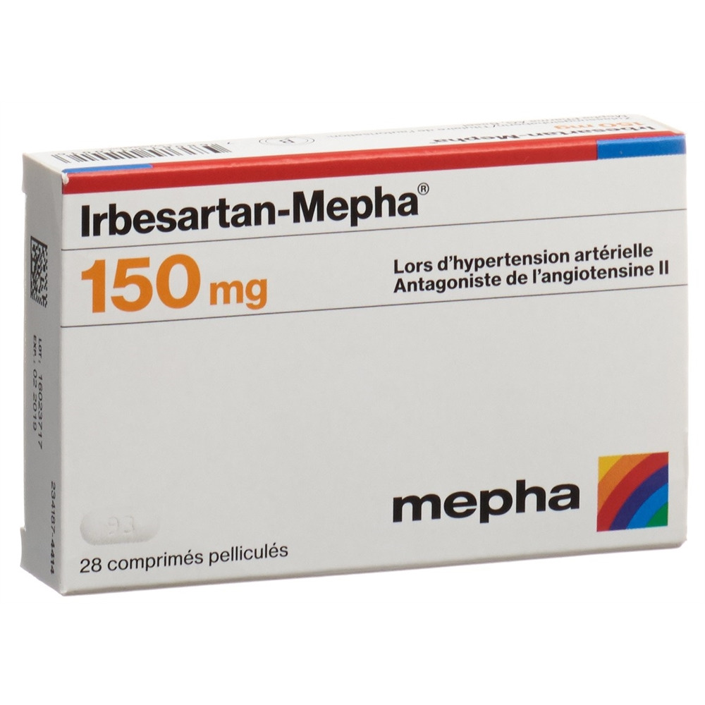IRBESARTAN Mepha 150 mg, image 2 sur 2