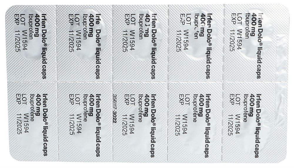 IRFEN Dolo liquid caps 400 mg, image 3 sur 5