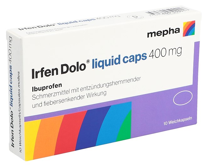 IRFEN Dolo liquid caps 400 mg, image principale