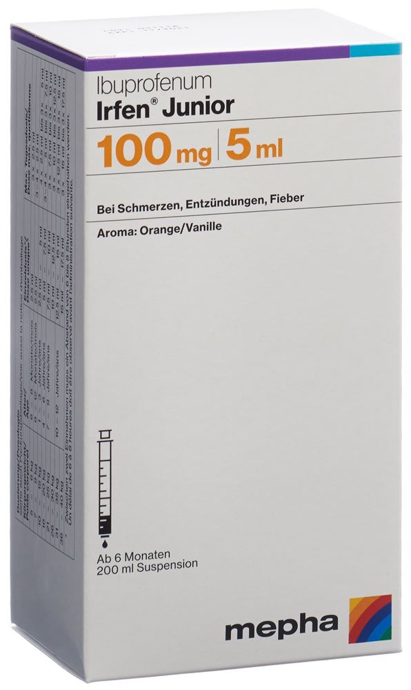 IRFEN Junior 100 mg/5ml