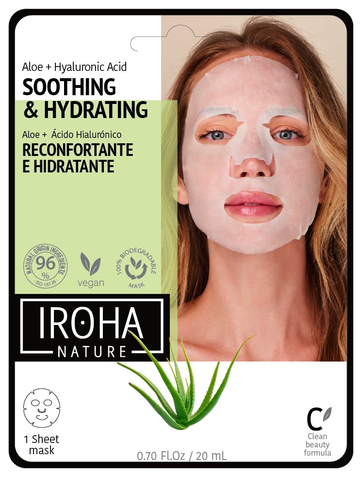 Iroha Maske Aloe / Gr Tea / Ginseng