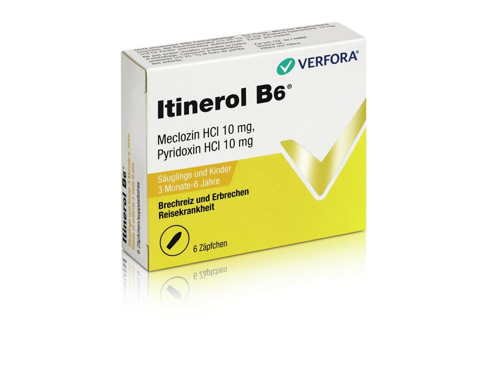 ITINEROL supp bébé blist 6 pce