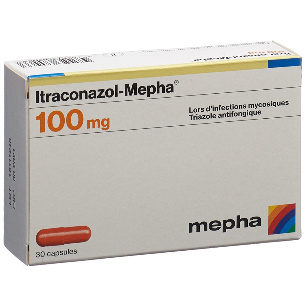 ITRACONAZOLE Mepha 100 mg, image 2 sur 2